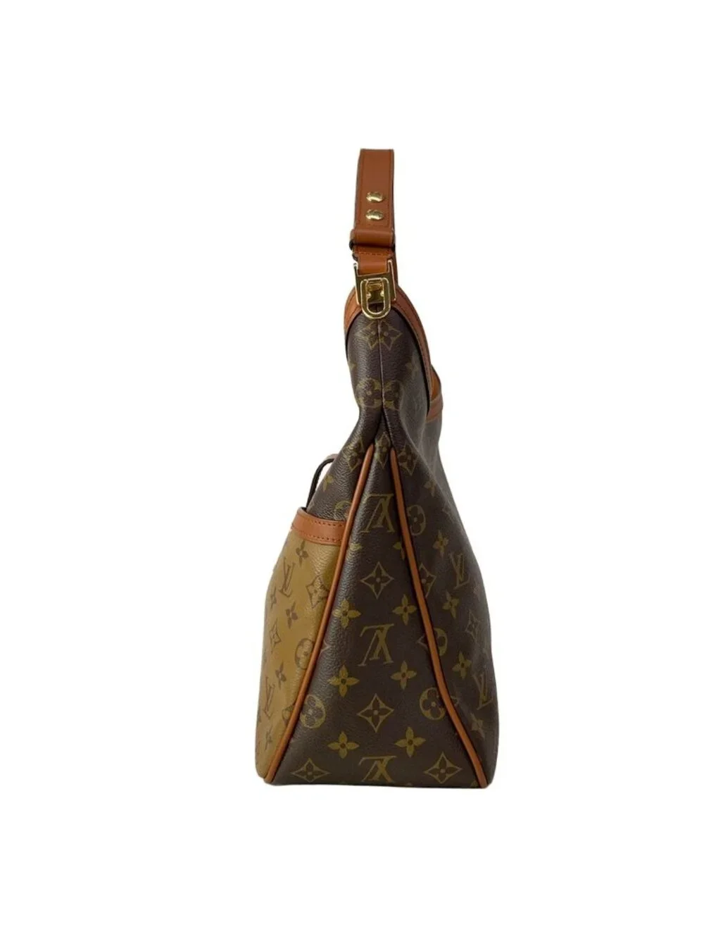 Louis Vuitton Handbag Monogram Reverse Hobo de Fine MM